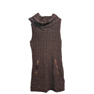 Mine The Buckle Cowl Neck Sleeveless Tunic Large